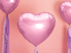 Helium Ballon Hart Lichtroze Leeg 45cm