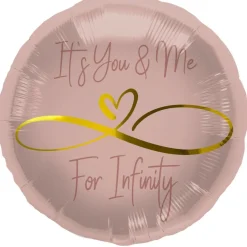 Helium Ballon Infinity Love Leeg 45cm