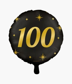 Helium Ballon 100 Jaar Leeg 30cm
