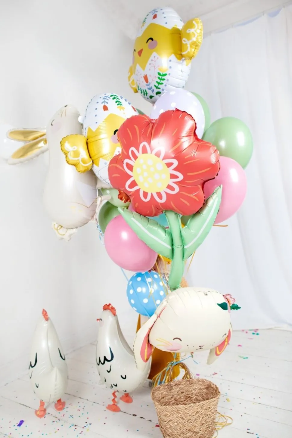 Helium Ballon Kip Leeg 57cm