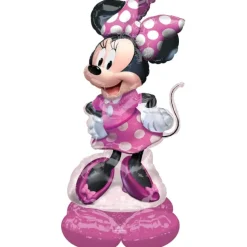 Helium Ballon Minnie Mouse Standaard Leeg 1,22m