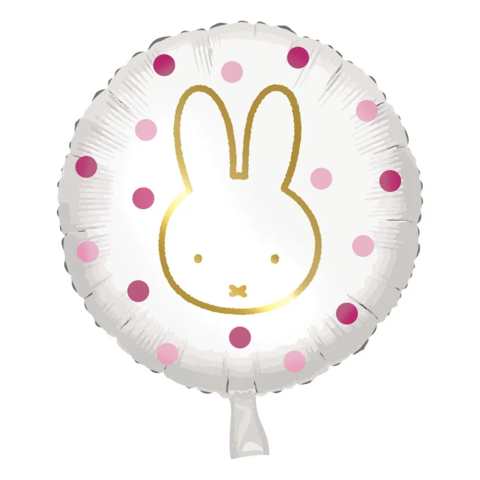 Helium Ballon Nijntje Roze Leeg 45cm