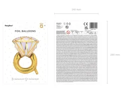 Helium Ballon Ring Leeg 95cm