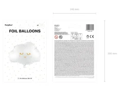 Helium Ballon Wolk Leeg 51cm