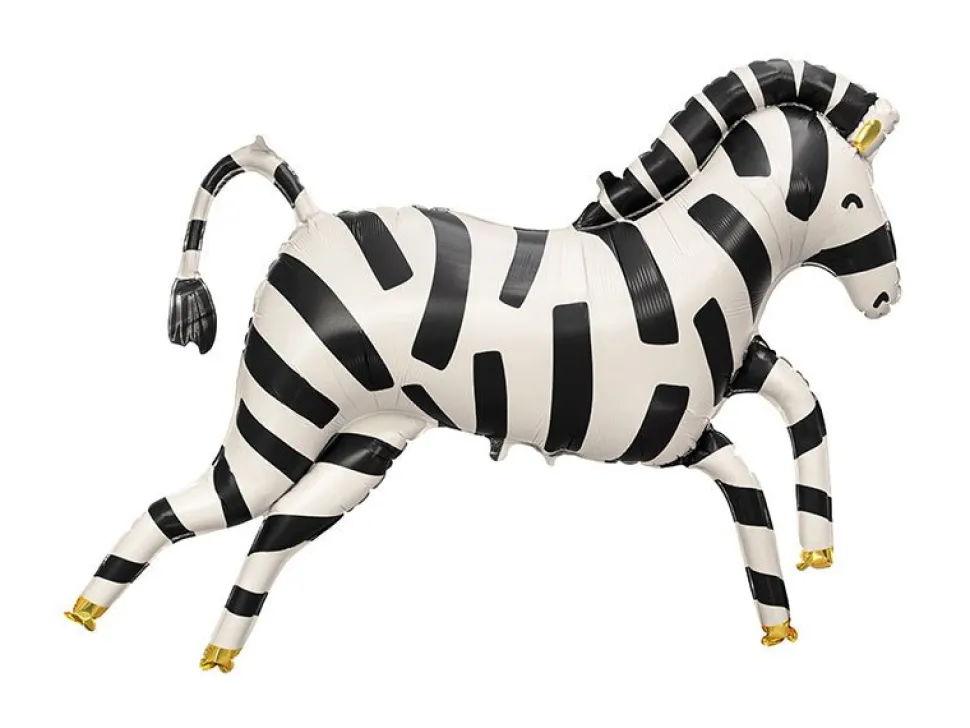 Helium Ballon Zebra Leeg 1,15m