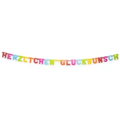 Herzlichen GlüCkwunsch Letterslinger 2,4m