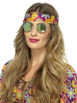 Hippie Bril Spiegelglas