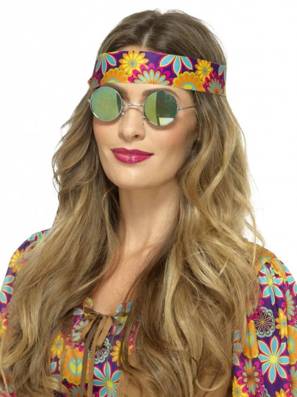 Hippie Bril Spiegelglas