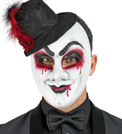 Hoed Masker Zwart Wit