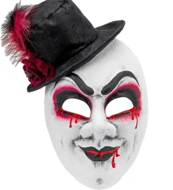 Hoed Masker Zwart Wit