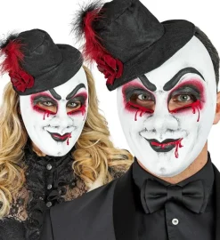 Hoed Masker Zwart Wit