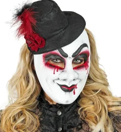 Hoed Masker Zwart Wit