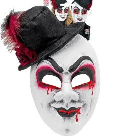 Hoed Masker Zwart Wit