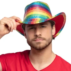 Hoed Regenboog Cowboy