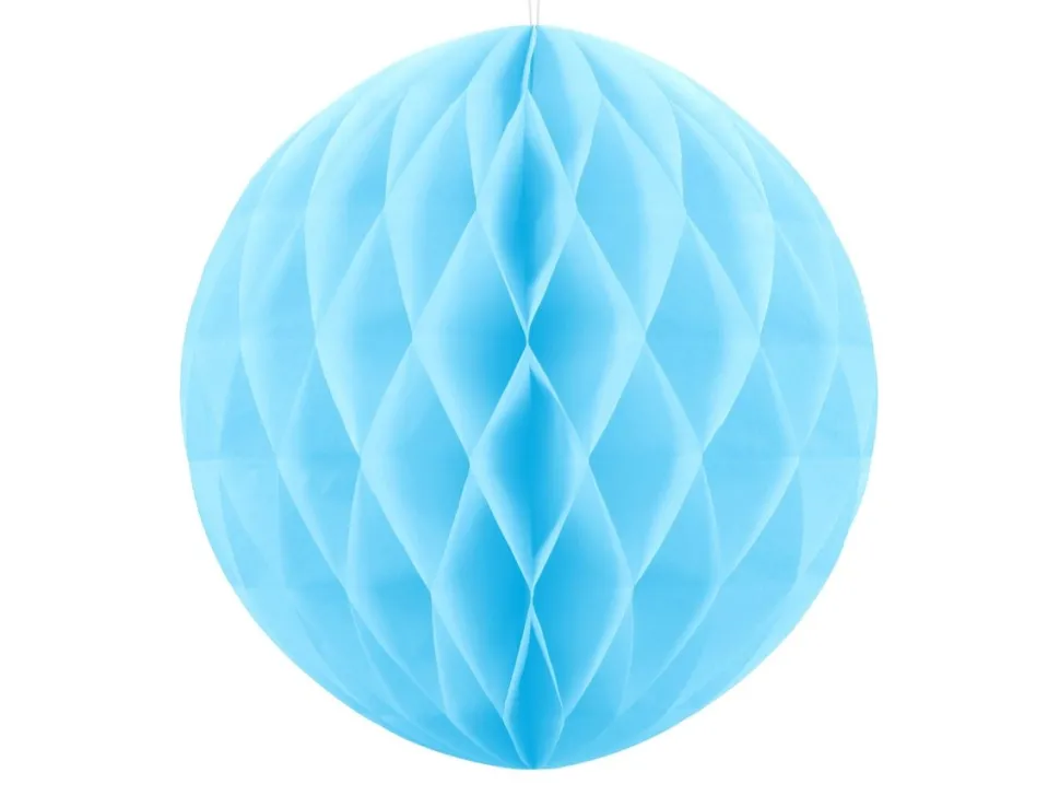Honeycomb Bal Lichtblauw 40cm