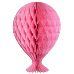 Honeycomb Ballon Lichtroze 37cm