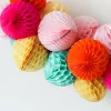 Honeycomb Bal XL Fuchsia 50cm