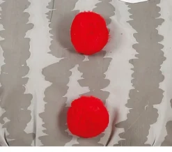 Horror Clown Halloween Kostuum Dames Grijs