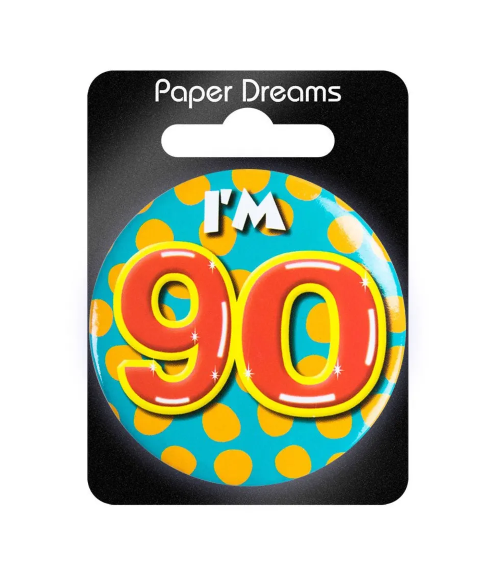 I'm 65 Button 65 Jaar 5,5cm
