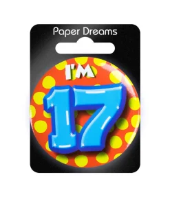 I'm 17 Button 17 Jaar 5,5cm