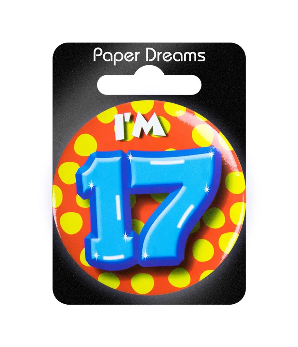 I'm 17 Button 17 Jaar 5,5cm