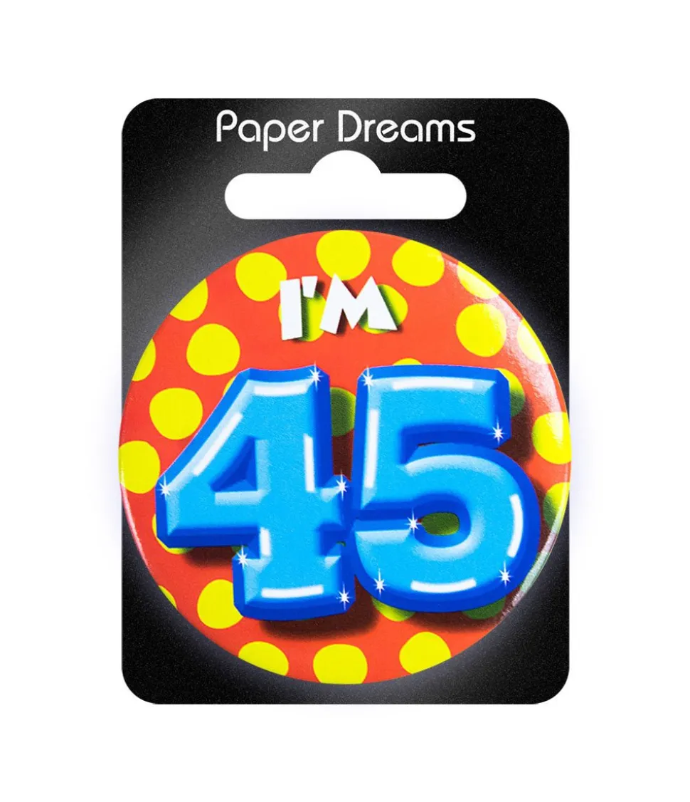 I'm 95 Button 95 Jaar 5,5cm