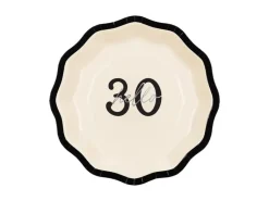 30 Jaar Borden 18cm 6st