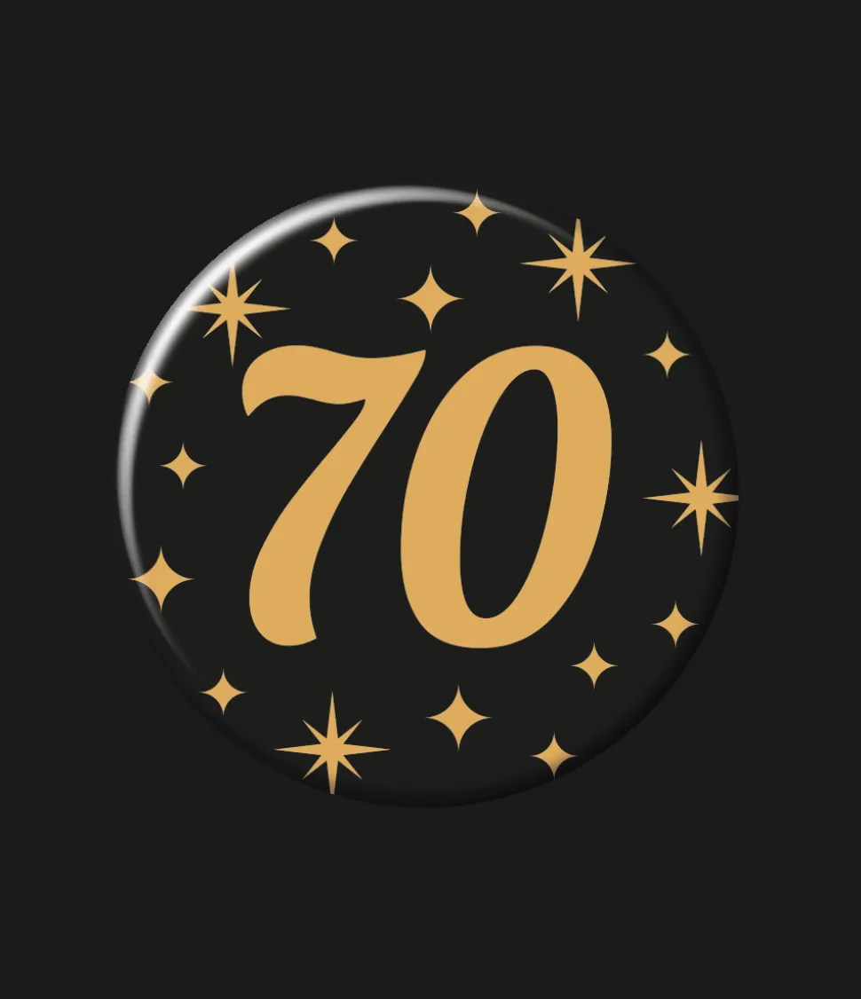 70 Jaar Button