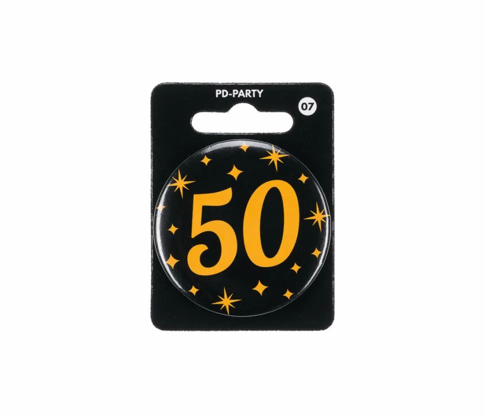 50 Jaar Button