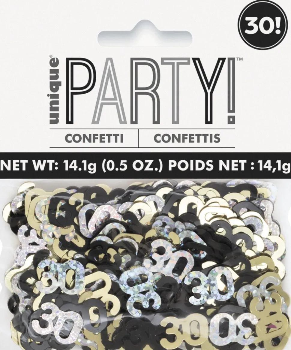 30 Jaar Confetti Zak 14gr