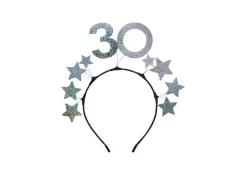 30 Jaar Haarband Zilver