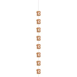 13 Jaar Hangdecoratie Rose Goud 1,52m