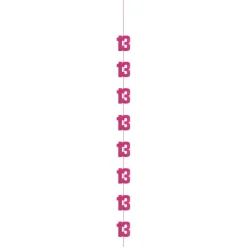 13 Jaar Hangdecoratie Roze 1,52m