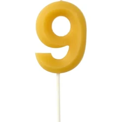 9 Jaar Kaarsen 4,5cm