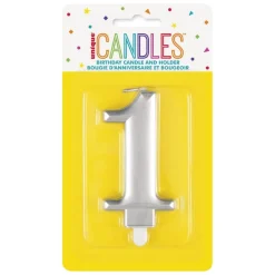 1 Jaar Kaars Zilver