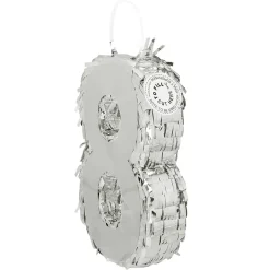 8 Jaar Pinata Zilver