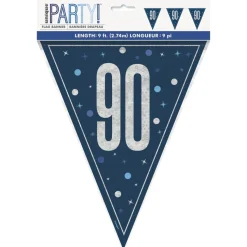90 Jaar Slinger Blauw 2,5m