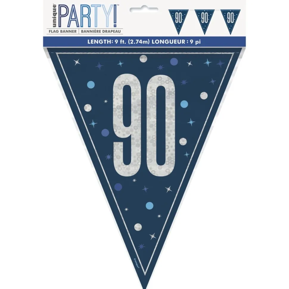 90 Jaar Slinger Blauw 2,5m