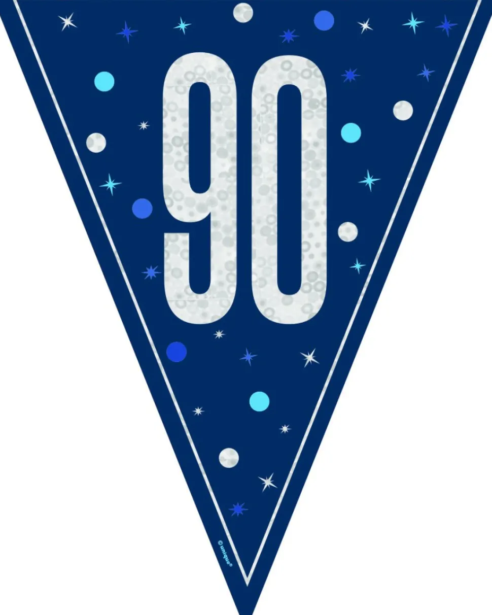 90 Jaar Slinger Blauw 2,5m