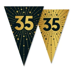 35 Jaar Slinger Goud Zwart 10m
