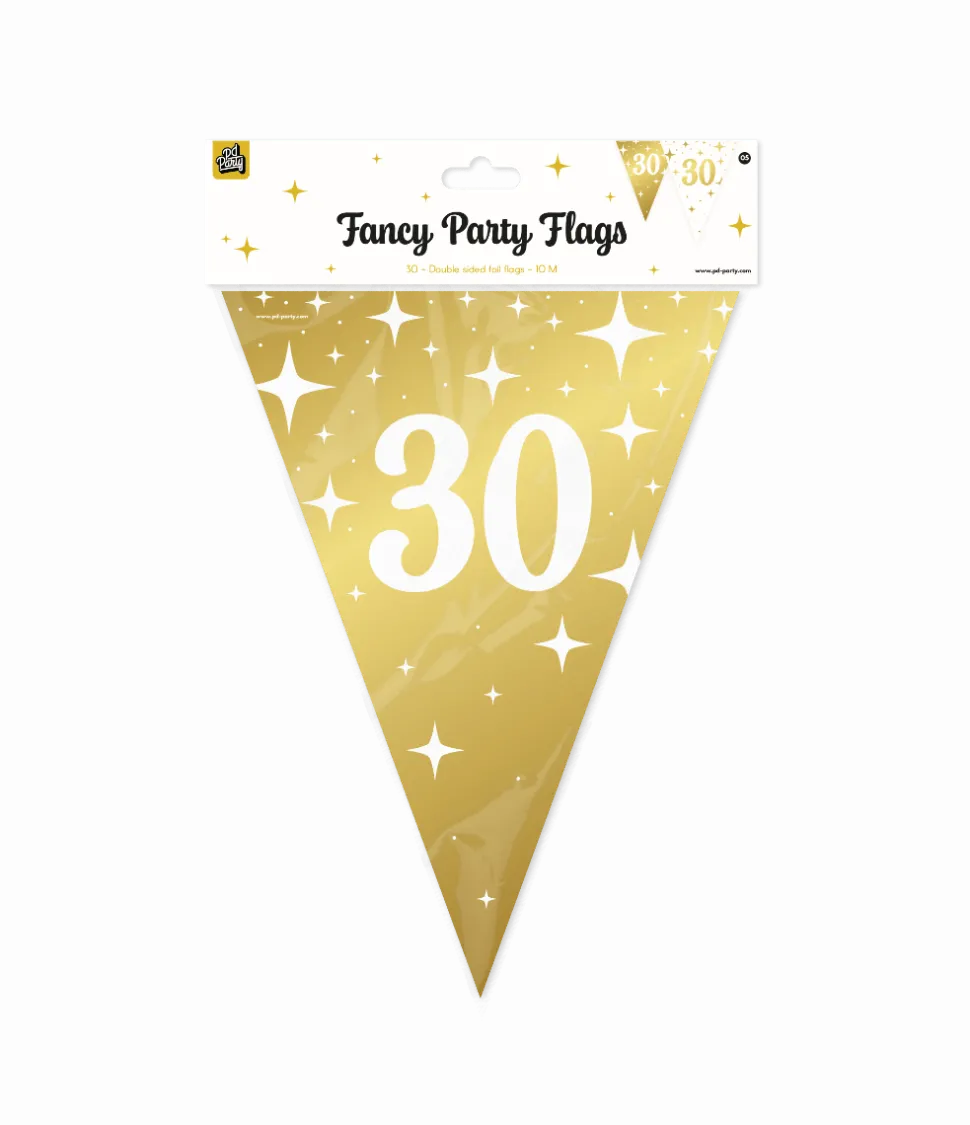 30 Jaar Slinger Wit Goud 1m