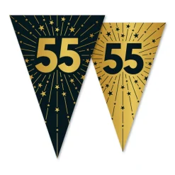 55 Jaar Slinger Zwart Goud 10m