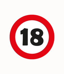 18 Jaar Tafelconfetti 2,5cm