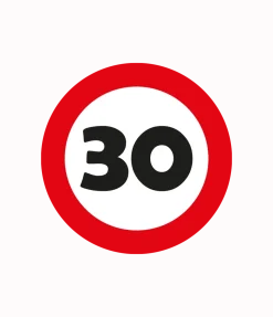 30 Jaar Tafelconfetti 2,5cm