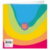 18 Jaar Wenskaart 23cm