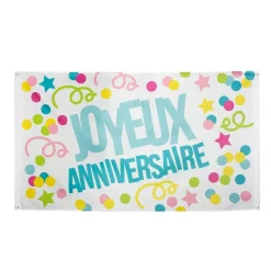 Joyeux Anniversaire Gevelvlag 1,5m