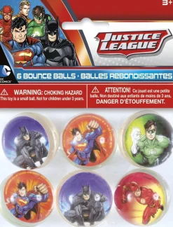 Justice League Stuiterballen 3cm 6st
