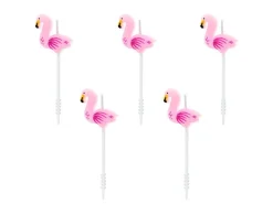 Kaarsen Flamingo 3cm 5st