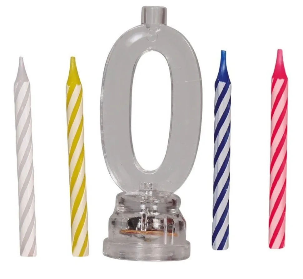 Kaarsenhouder 0 Jaar Led 13cm