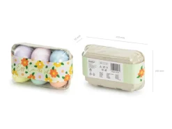Kaarsjes Paaseieren 7cm 6st